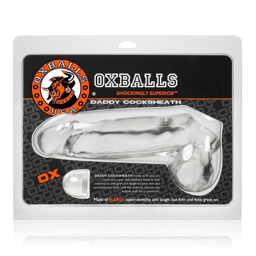Oxballs Realistic Dildos Oxballs Daddy Clear - realistic, with balls Dildo