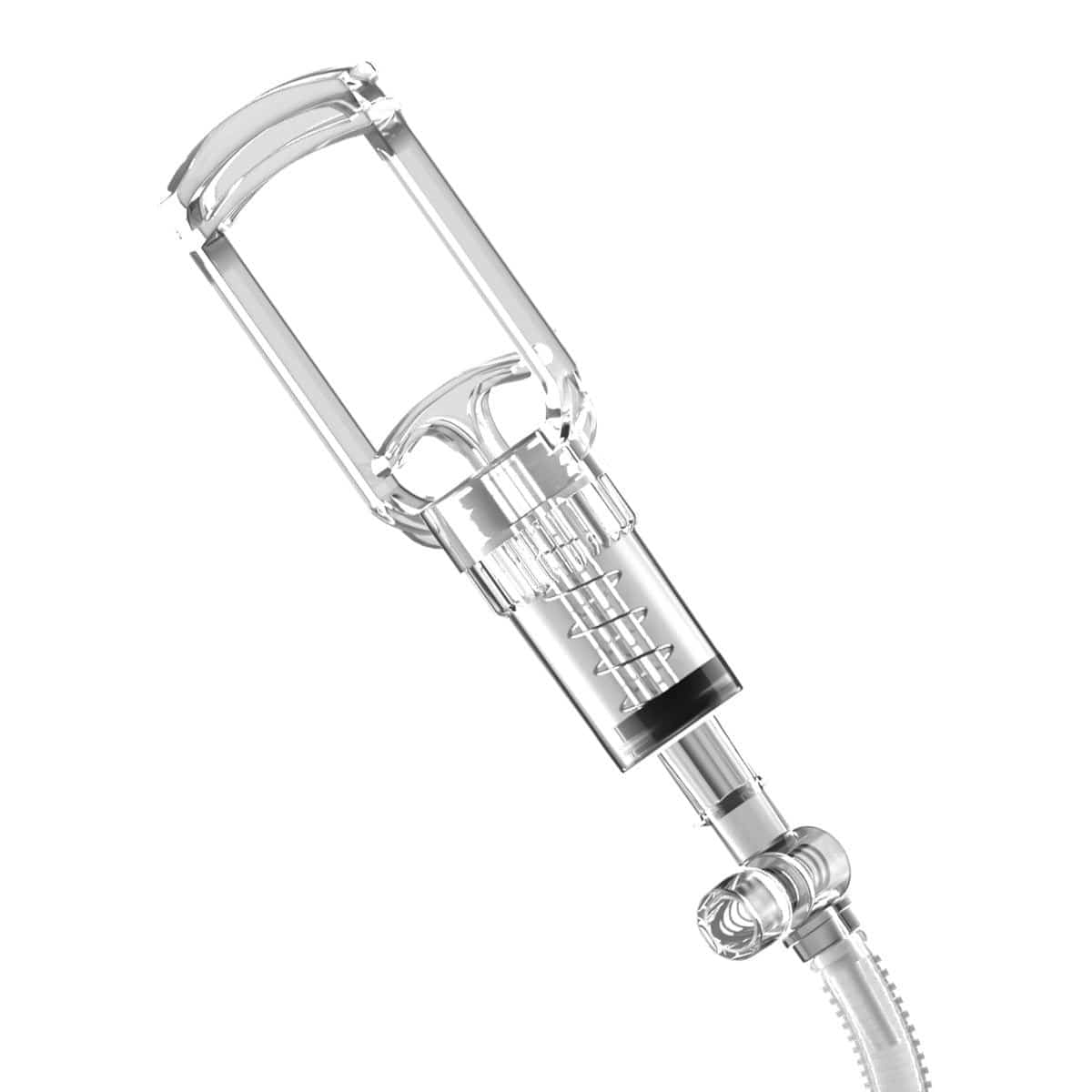 PDX Elite Male Masturbators PDX Elite ViewTube Vac XXL Pump See Thru EZ Grip Pump Stroker Clear Adult Toy