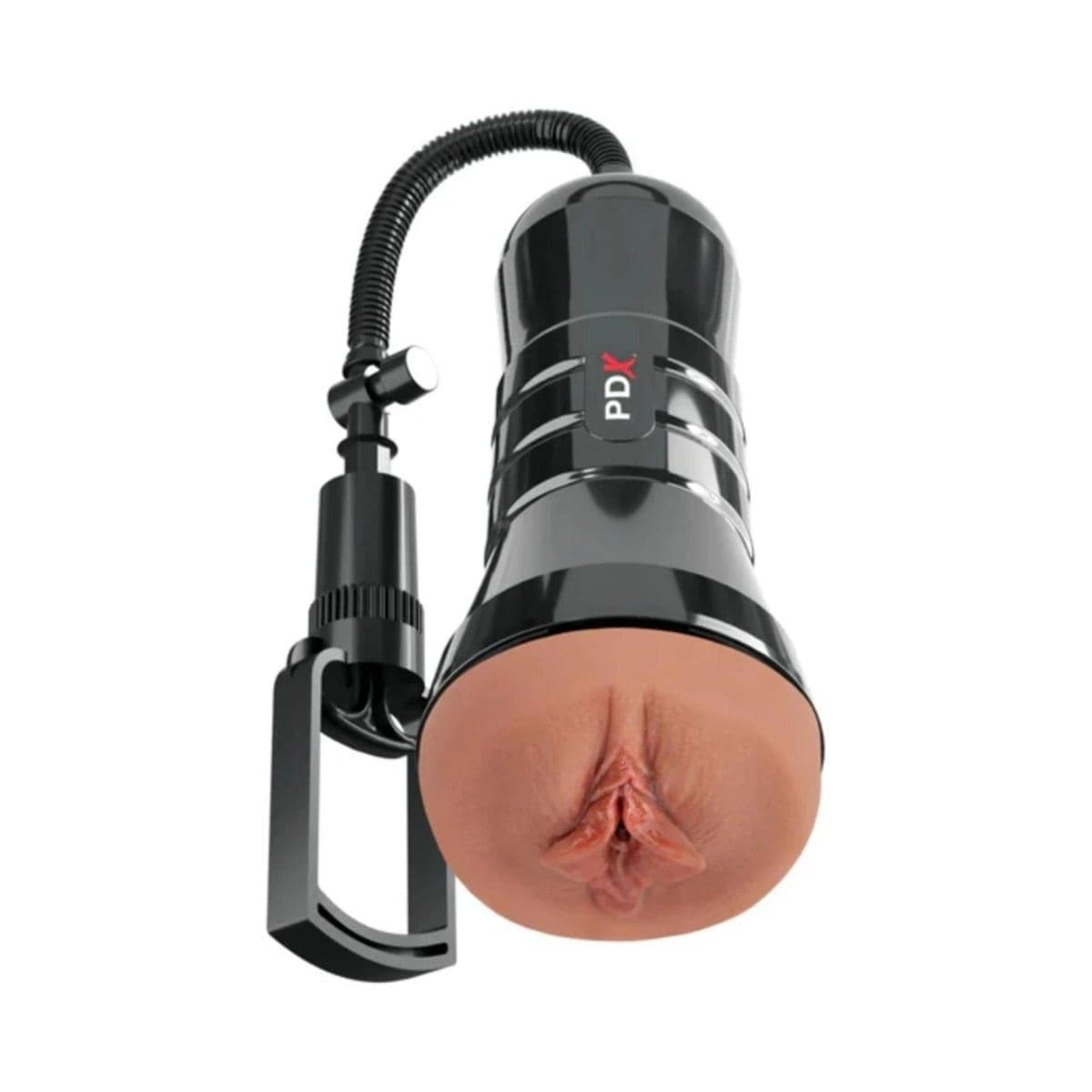 PDX Extreme Male Masturbators PDX Extreme Wet Pussies Super Sucker XXL Stroker Brown - Masturbator Adult Toy