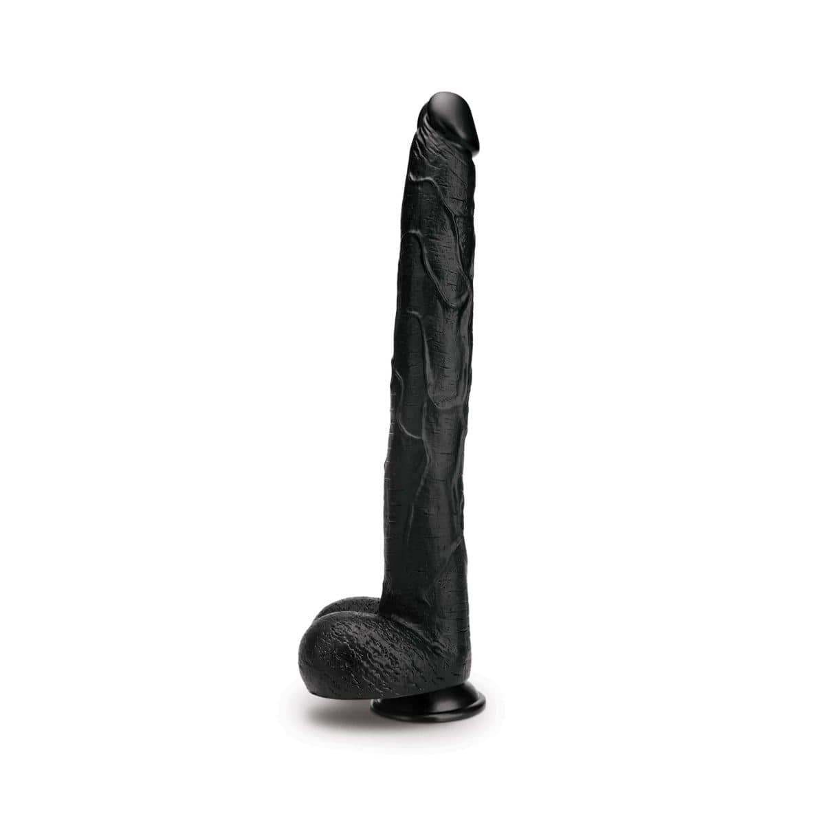 Prowler Red Realistic Dildos Prowler RED The Destroyer Dildo Black (15") - extra large, realistic