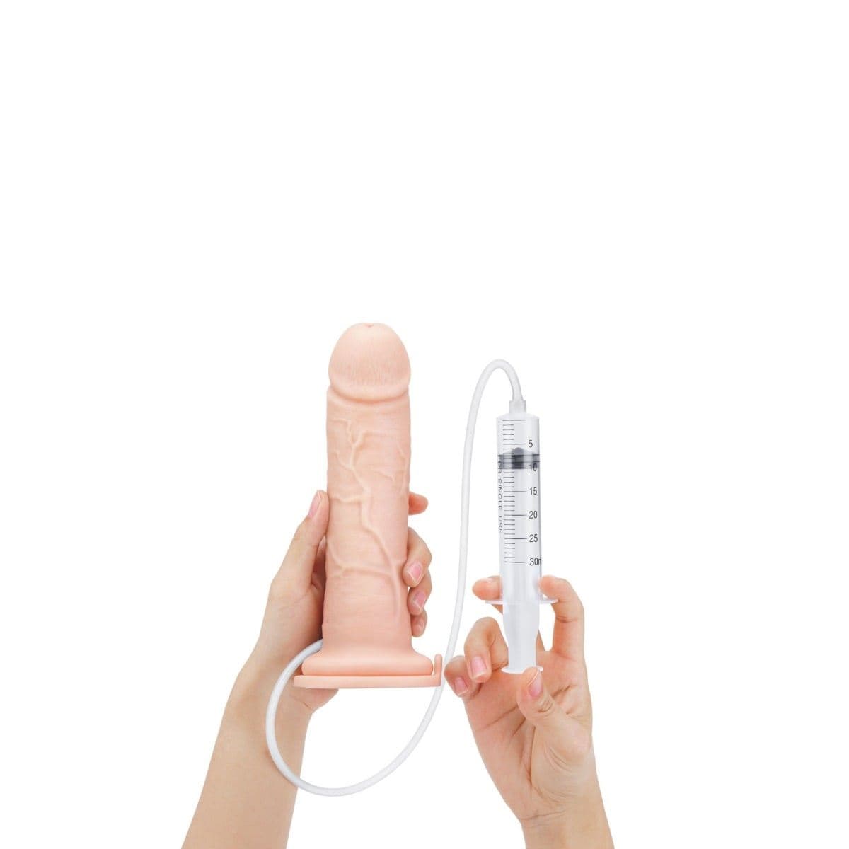 Prowler Red Realistic Dildos Prowler RED Ultra Cock Realistic Squirting Dildo 8 - Squirting, Realistic