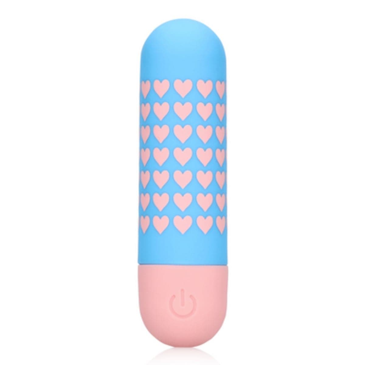 S-Line Bullets S-Line Heart To Get Bullet Vibrator Blue Pink - Vibrator, Vibrating, Multi-Speed