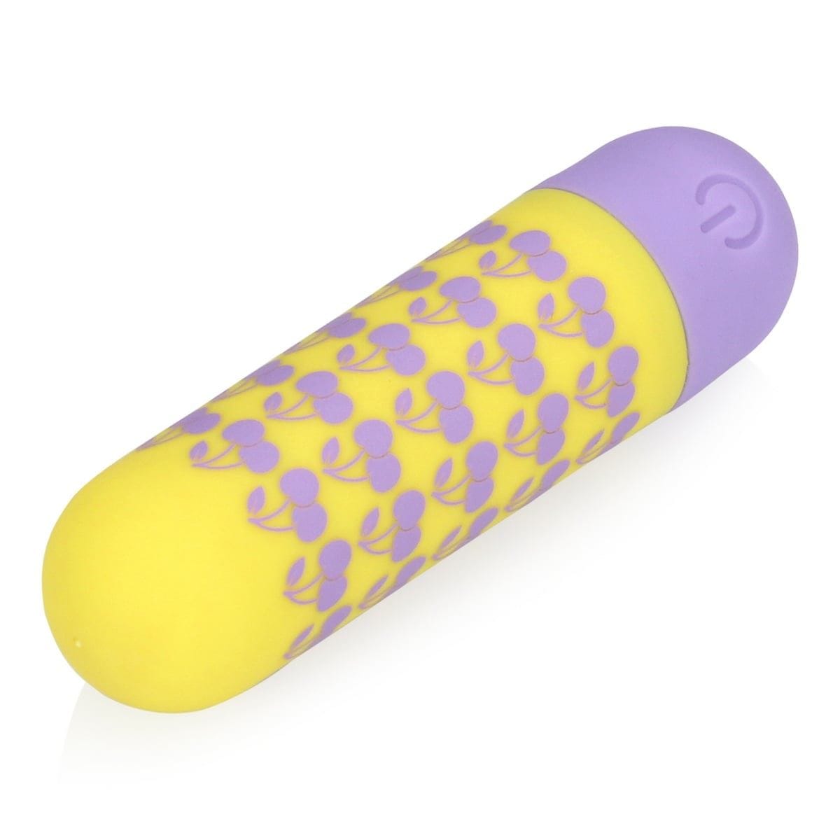 S-Line Bullets S-Line I Cherryish You Bullet Vibrator Yellow Purple - Vibrator