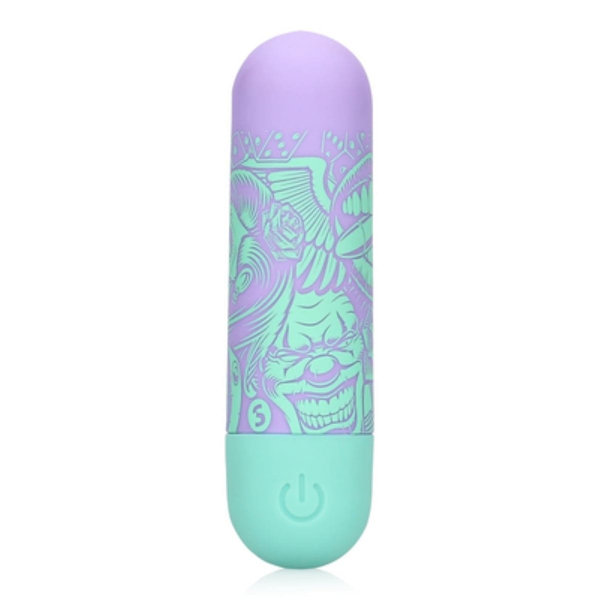 S-Line Bullets S-Line Lip Off Some Steam Bullet Vibrator Green Purple - Vibrator