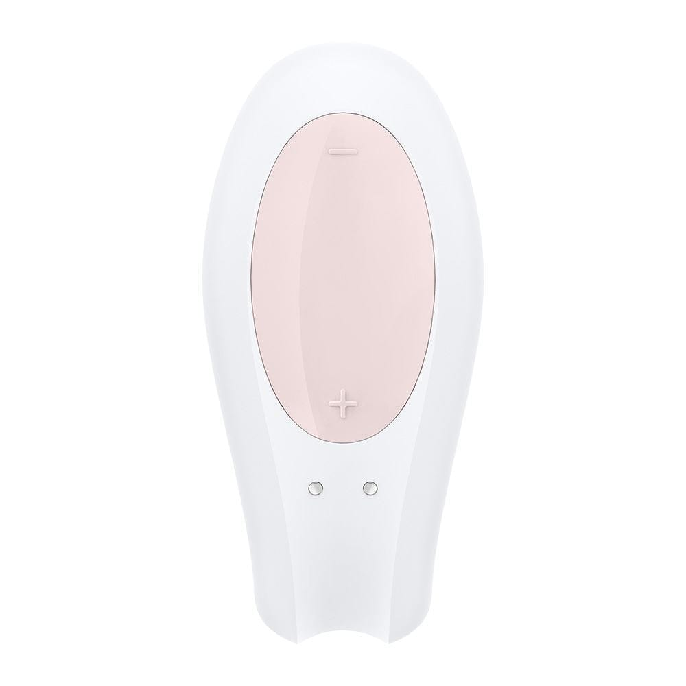 Satisfyer Couples Toys Satisfyer App Enabled Double Joy - White