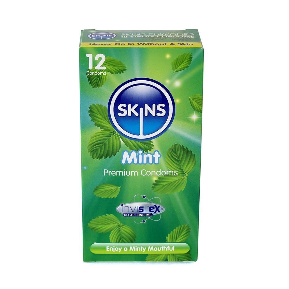 Skins Condoms UK Condoms Skins Condoms Mint 12 Pack