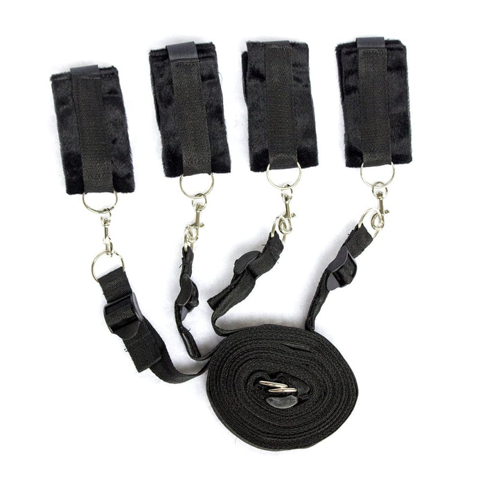 Spanksy Bondage Kits Under Bed Restraints Cuffs Bondage Submission Padded Quality