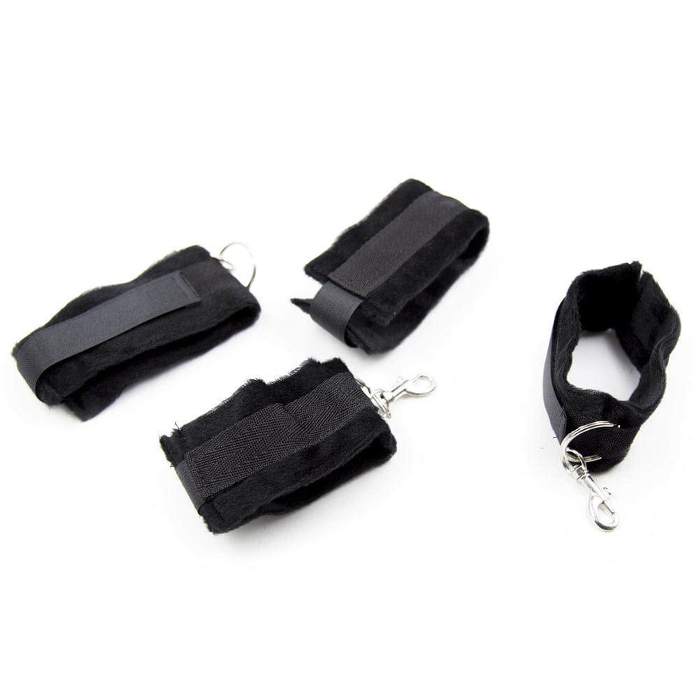 Spanksy Bondage Kits Under Bed Restraints Cuffs Bondage Submission Padded Quality