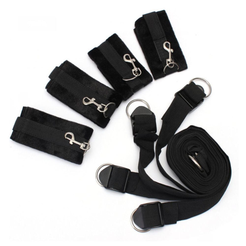 Spanksy Bondage Kits Under Bed Restraints Cuffs Bondage Submission Padded Quality