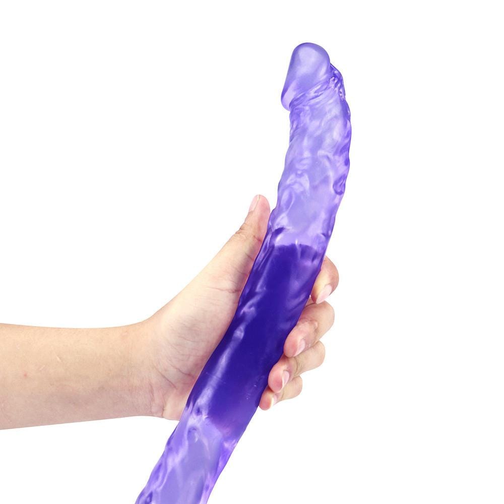 Spanksy Double Ended Dildos Spanksy 16" Double Ended Dildo in Purple