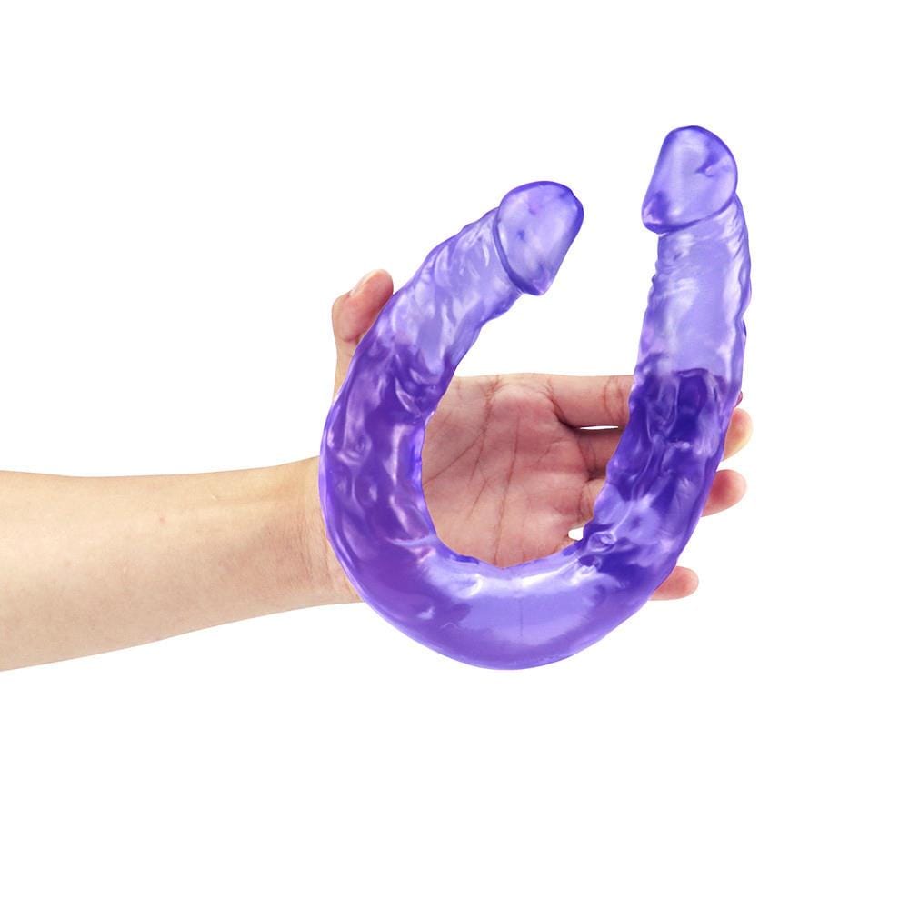 Spanksy Double Ended Dildos Spanksy 16" Double Ended Dildo in Purple