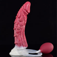 Load image into Gallery viewer, Spanksy Fantasy Dildos Squirting Ejaculating Dildo Dragon Sex Toy Fantasy Premium Silicone 9 Inches
