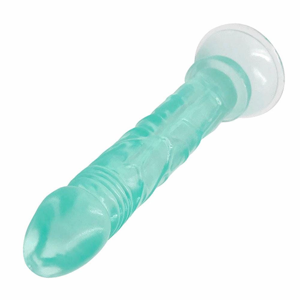 Spanksy Realistic Dildos Spanksy 5" Beginners Suction Base Dildo Green