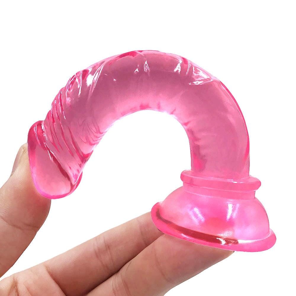 Spanksy Realistic Dildos Spanksy 5" Beginners Suction Base Dildo Pink