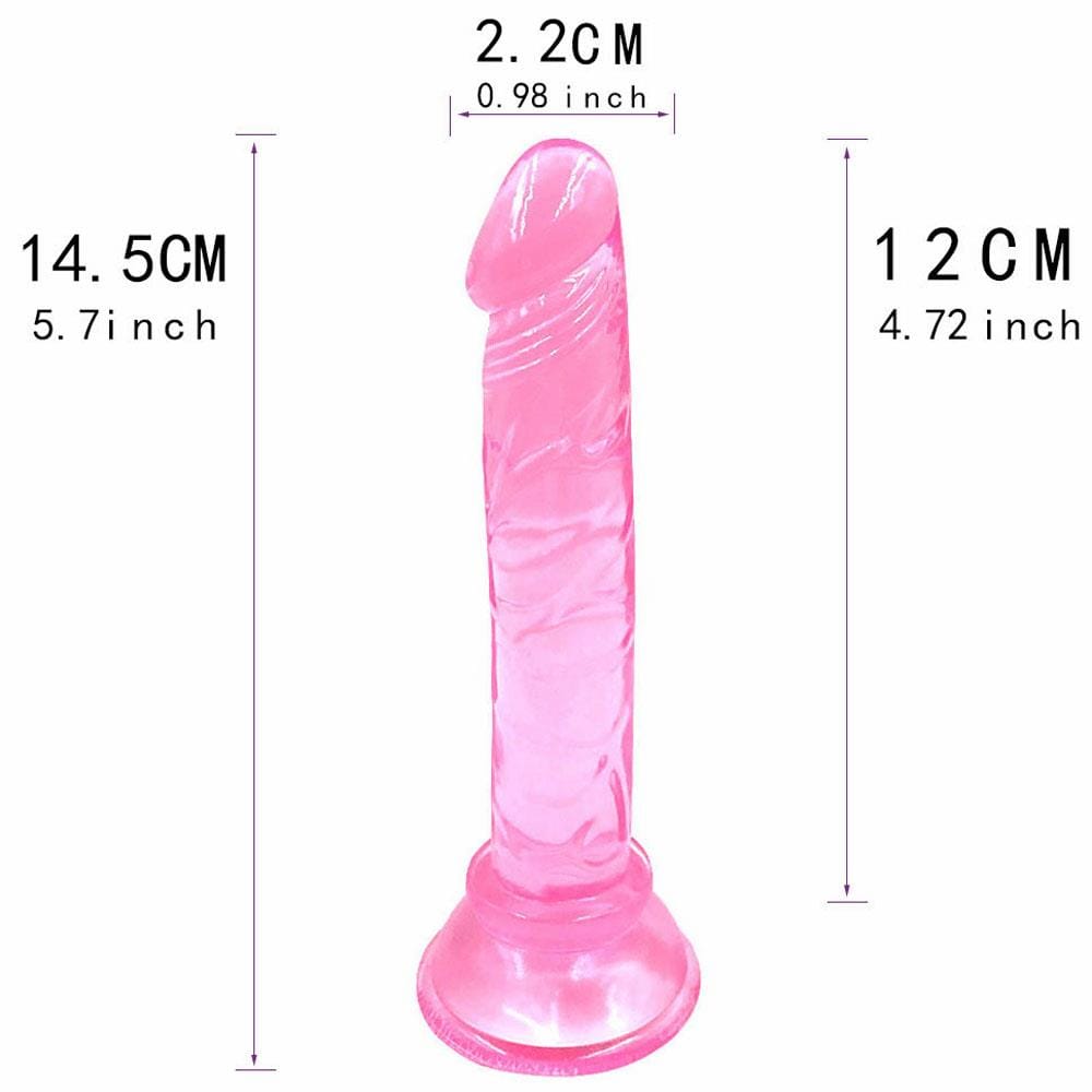 Spanksy Realistic Dildos Spanksy 5" Beginners Suction Base Dildo Pink