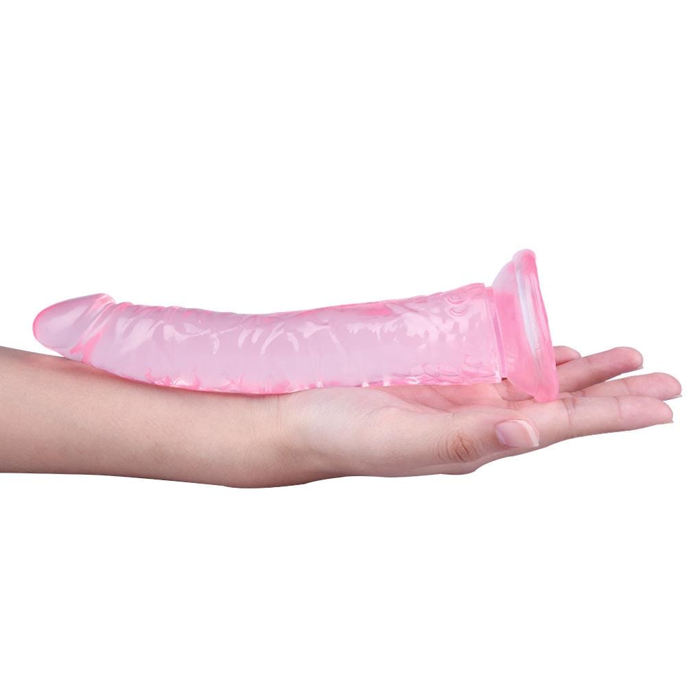 Spanksy Realistic Dildos Spanksy 8" Slim Suction Base Dildo Pink