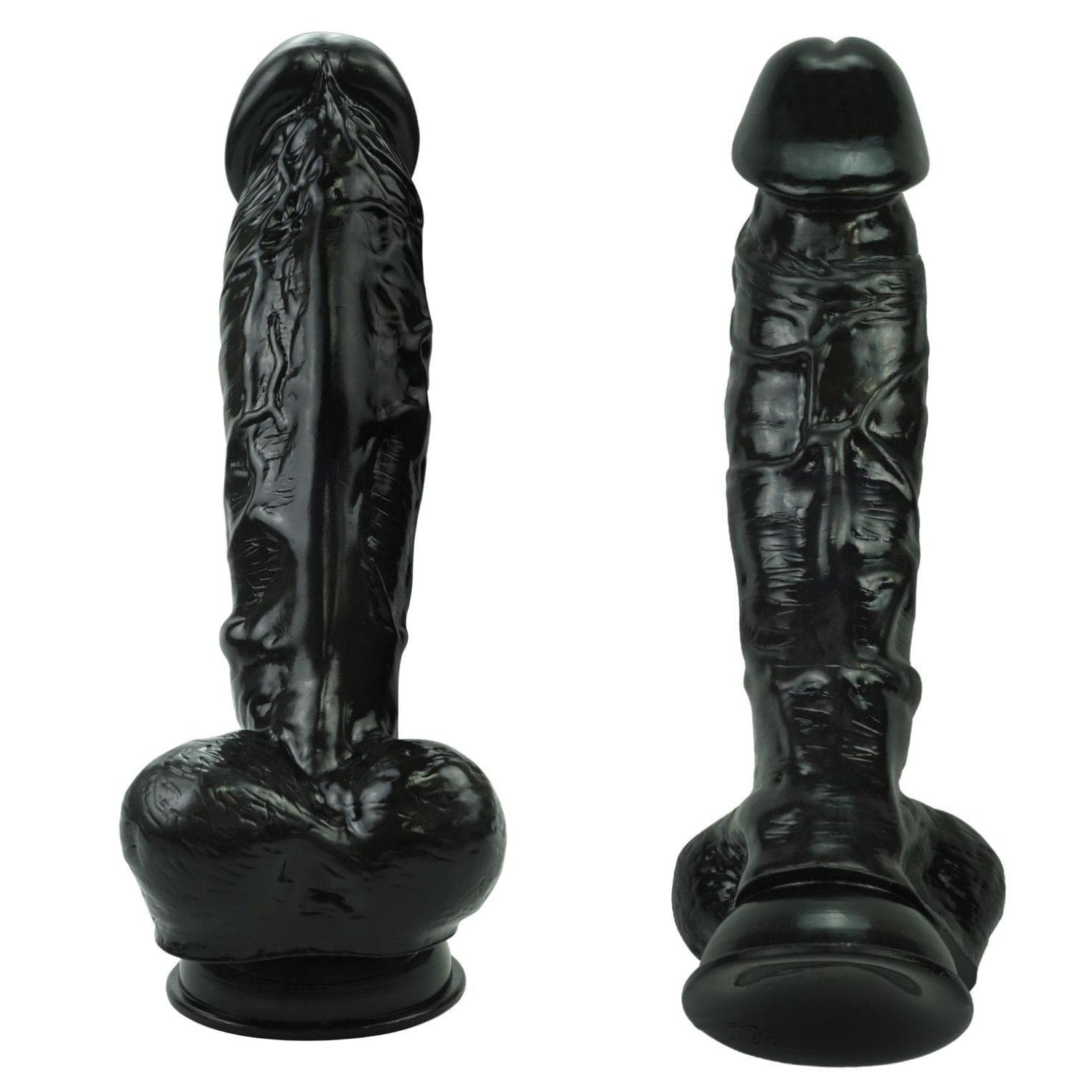 Spanksy Realistic Dildos Spanksy 9" Suction Base Dildo Black