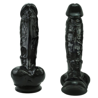 Spanksy Realistic Dildos Spanksy 9" Suction Base Dildo Black