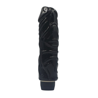 Spanksy Realistic Vibrators Spanksy 8.5" Ultra Thick Multi Speed Vibrator Black