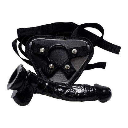 Spanksy Strap On Dildo & Harness Spanksy 9 Inch Strap On Dildo & Harness Set in Black