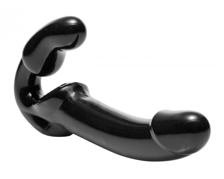 Strap U Strap On Dildo & Harness Revolver Strapless Strap On G - strapless design, curved G-spot design