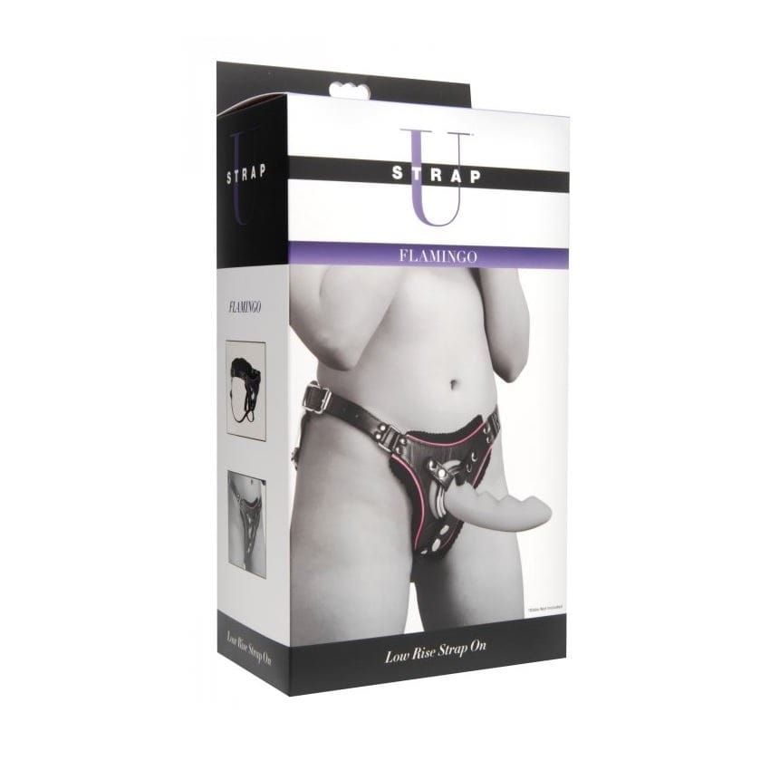Strap U Strap On Harness Strap U Flamingo Low Rise Strap On Harness - low rise harness, harness included