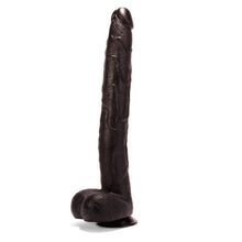 Load image into Gallery viewer, X-MEN Huge Dildos Marcus&#39; Cock Huge Black Dildo Sex Toy 17 Inches Girthy Size
