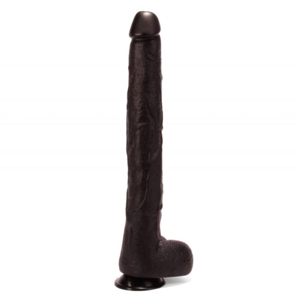 X-MEN Huge Dildos Marcus' Cock Huge Black Dildo Sex Toy 17 Inches Girthy Size