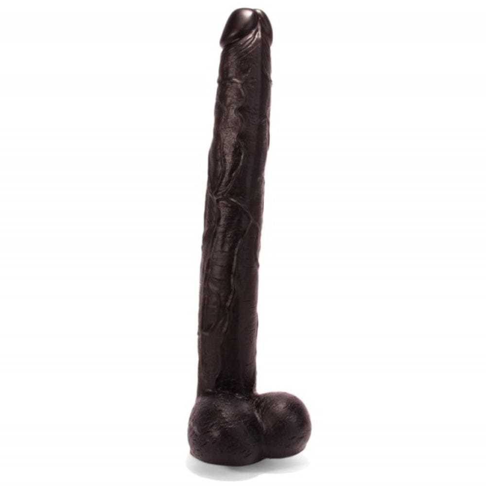 X-MEN Huge Dildos Marcus' Cock Huge Black Dildo Sex Toy 17 Inches Girthy Size