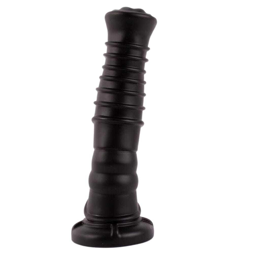 Fantasy Big Black Thick Monster Dildo Anal Toy X-Men 12.4" Super PVC Black - Spanksy