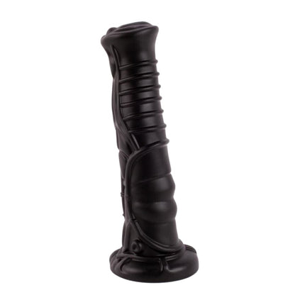 Fantasy Big Black Thick Monster Dildo Anal Toy X-Men 12.4" Super PVC Black - Spanksy