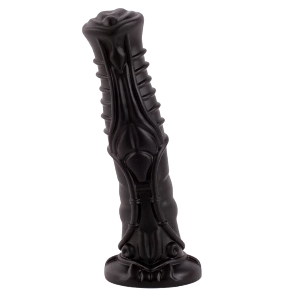 Fantasy Big Black Thick Monster Dildo Anal Toy X-Men 12.4" Super PVC Black - Spanksy