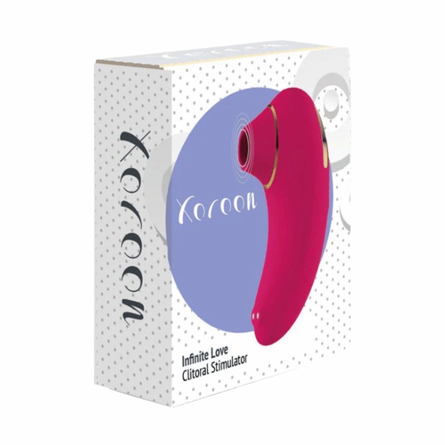 Xocoon Clitoral Vibrators Xocoon Infinite Love Clitoral Stimulator USB Rechargeable Silicone 9 Modes Pink