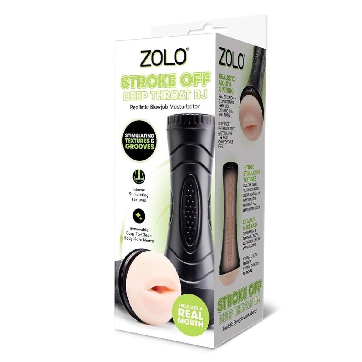 Zolo Male Masturbators Zolo Stroke Off Deepthroat Blow Job - Male Masturbator, Thrusting, Realistic