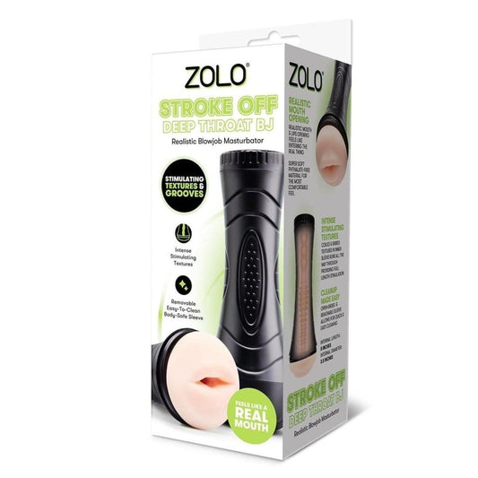 Zolo Male Masturbators Zolo Stroke Off Deepthroat Blow Job - Male Masturbator, Thrusting, Realistic
