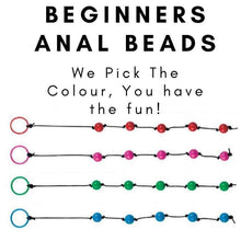 Load image into Gallery viewer, ABS Anal Beads Anal Beads Balls Small Beginners With String
