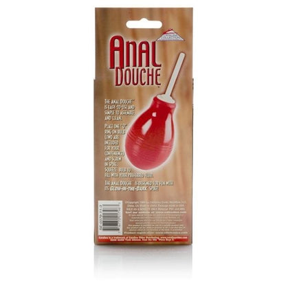 California Exotics Douche Unisex Douche Anal Vaginal Enema Colonic