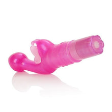 Load image into Gallery viewer, California Exotics G Spot Vibrator The Original Butterfly Kiss Clitoral Vibrator and G Spot Massager Pink
