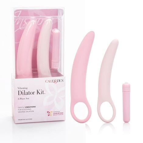 California Exotics- Inspire Vaginal Dilator Inspire Vibrating Dilator 3-Piece Set - Pink