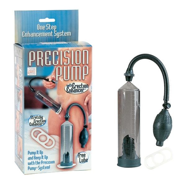 California Exotics Penis Pumps Precision Extender Penis Pump Enlarger Erection Enhancer With Ring