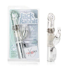 Load image into Gallery viewer, California Exotics Rabbit Vibrators Platinum Jack Rabbit Vibrator Massager Silver
