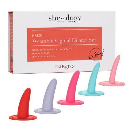 She-ology 5 Piece Wearable Vaginal Dilator Set - Spanksy
