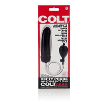 Load image into Gallery viewer, Colt Range Butt Plugs COLT Hefty Probe Inflatable Anal Butt Plug Black
