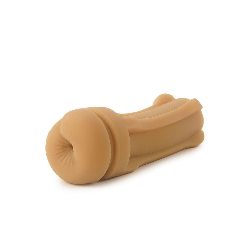 Cyber Skin Vulcan Realistic Ass Vibrating - Mocha - Spanksy