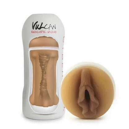 Cyber Skin Vulcan Waterproof Realistic Vagina In Mocha - Spanksy