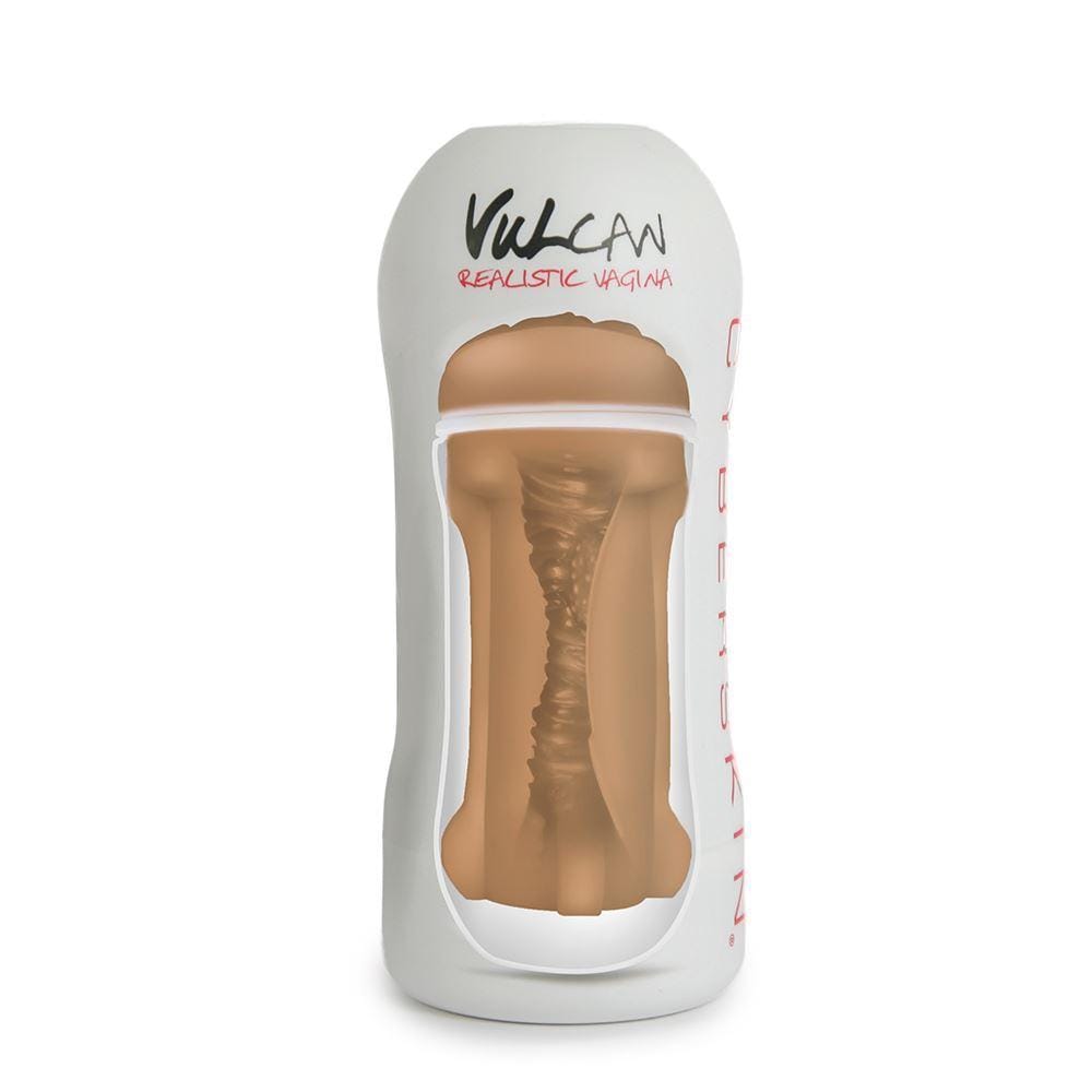 Cyber Skin Vulcan Waterproof Realistic Vagina In Mocha - Spanksy