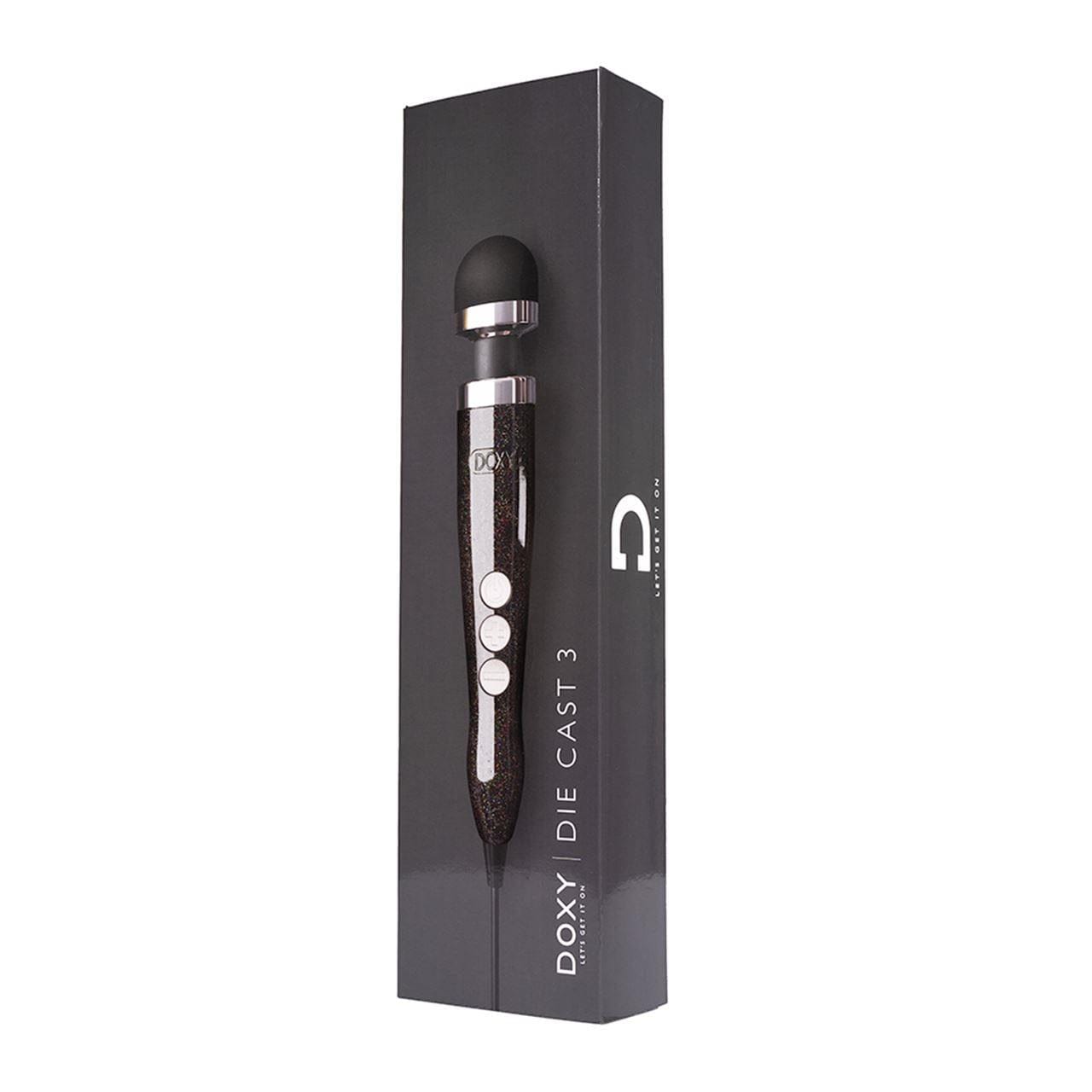 Doxy Wand Vibrators Doxy Number 3 Wand Vibrator in Black