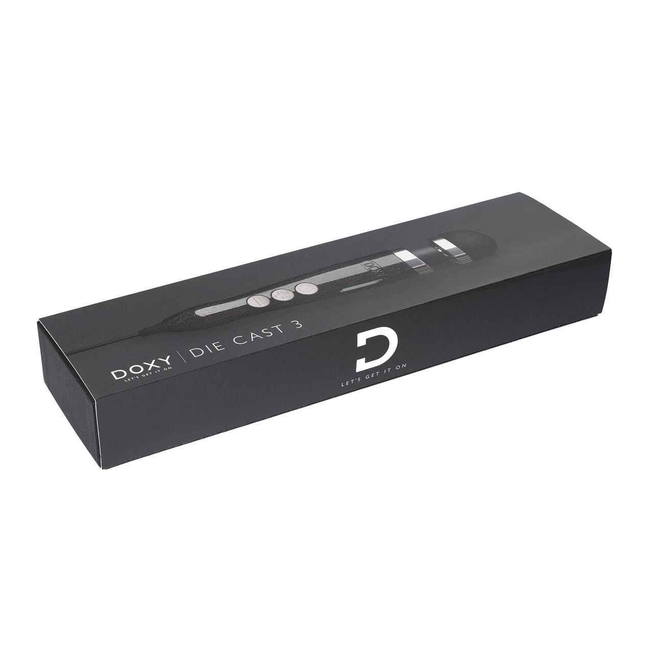 Doxy Wand Vibrators Doxy Number 3 Wand Vibrator in Black