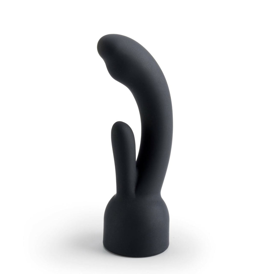 Doxy Wand Vibrators Doxy Rabbit G-Spot Number 3 Attachment in Black OS