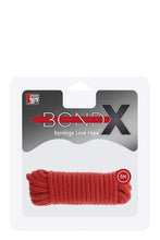 Load image into Gallery viewer, Dream Toys Clearance BONDX LOVE ROPE - 5M RED
